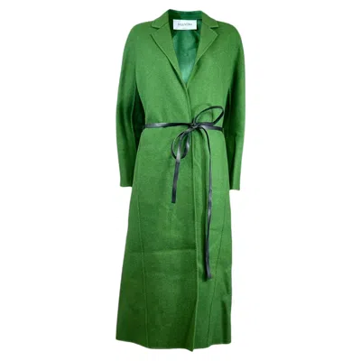 Pre-owned Valentino Pierpaolo Piccioli 2016 Green Wool Coat