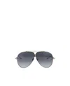 Valentino Women's Rose Gold Titanium Sunglasses In Gray