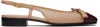 Valentino Valet Du Roi Leather Slingback Ballerina Flat In Nude