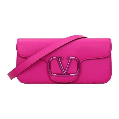 Valentino Garavani Pink Crossbody Handbag For Men