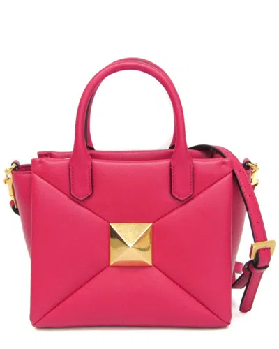 Valentino Garavani Valentino Pink Leather Handbag (authentic Pre-loved)