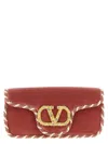 Valentino Pink Loco Crossbody Bag In Brown