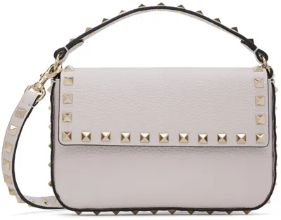 Valentino Garavani Pink Mini Rockstud Bag In Purple