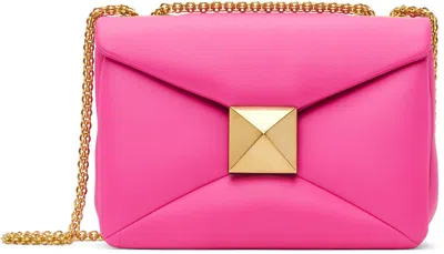 Valentino Garavani Pink One Stud Bag In Uwt Pink Pp