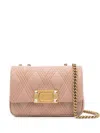 Valentino Women's Quiltie 67 Small Leather Shoulder Bag In Pink