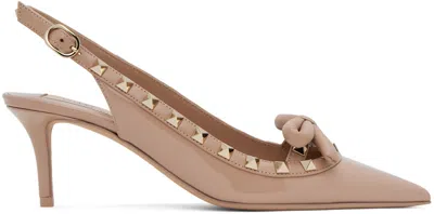 Valentino Garavani Rockstud Slingback Pumps In Multicolor