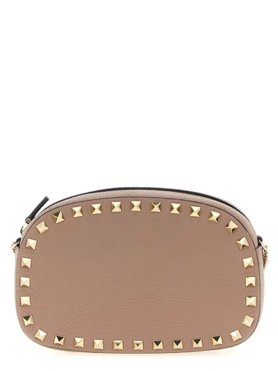Valentino Garavani Pink Rockstud Mini Crossbody Bag