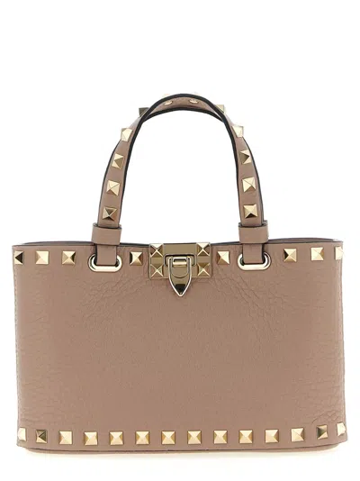 Valentino Garavani Pink Rockstud Mini Tote