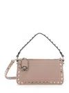 Valentino Garavani Pink Rockstud Small Crossbody Bag