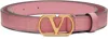 Valentino Pink Vlogo Signature Belt In Pink