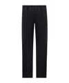 Valentino Piped-trim Detail Track Pants In Black