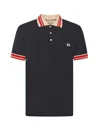 Valentino Black Cotton Polo Shirt In Black