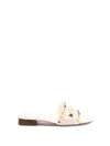 Valentino Pantoletten Plaster Caster Aus Leder