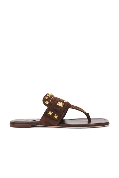 VALENTINO GARAVANI PLASTER CASTER THONG SANDAL