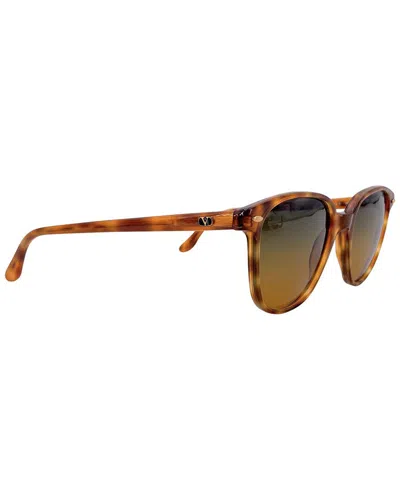 Valentino Plastic Sunglasses (authentic Pre-loved) In Brown