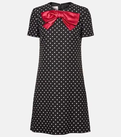 VALENTINO PLUSDEPOIS DUCHESSE MINIDRESS