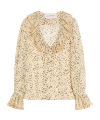 VALENTINO PLUSDEPOIS-PRINT GEORGETTE SHIRT