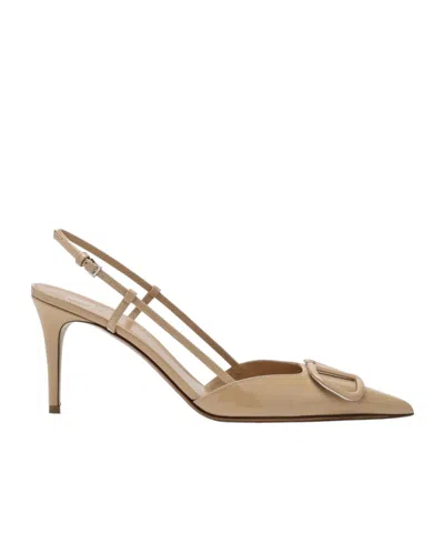 Valentino Garavani Vlogo Signature In Cream