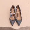 Valentino Pointed High Heels In Nude
