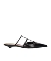 Valentino Rockstud 20 Embellished Leather Mules