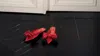 Valentino Pointed Muller Shoes In Red