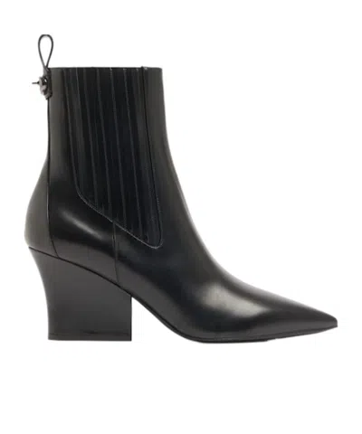 Valentino Garavani Vlogo Locker Beatle In Black