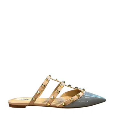 Valentino Garavani Pointed-toe Mules In Multi