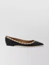 Valentino Rockstud Patent Leather Ballet Flats