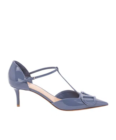 Valentino Garavani Pointed-toe High Heels In Gray