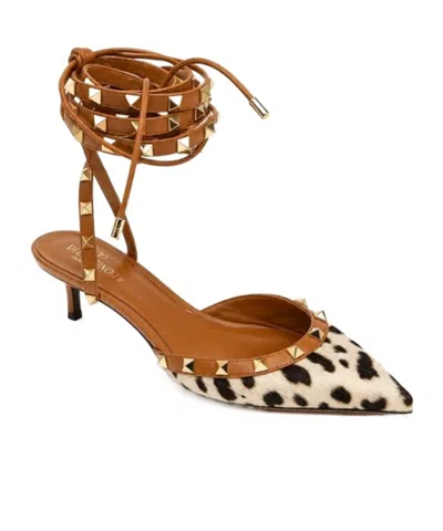 Valentino Garavani Pointed-toe High-heeled Sandals In Neutral