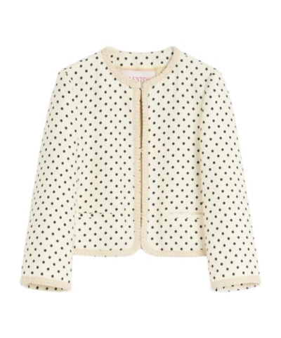 VALENTINO VALENTINO	SUPERGRAN POLKA DOT PRINTED BLAZER