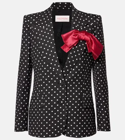 VALENTINO POLKA-DOT BLAZER
