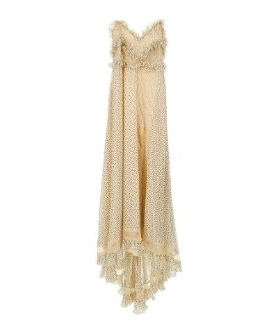 Valentino Polka Dot Dress In Multi