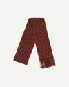 Valentino Polka-dot Pattern Silk Scarf