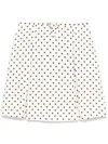 Valentino Skirt Pattern Supergran Pois Medio Plusdepois In Neutrals