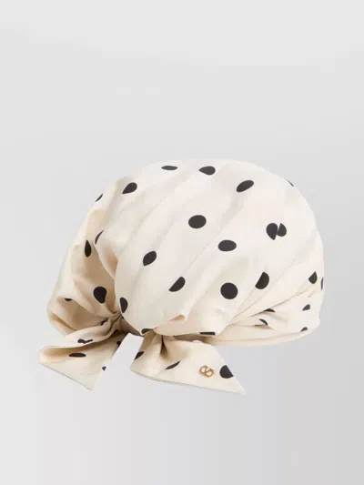 Valentino Polka Dot-print Turban Scarf