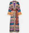 Valentino Polka-dot Silk Beach Cover-up