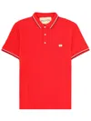 Valentino Polo Con Patch Logo In Multi
