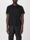 Valentino Black Toile Iconographe Polo In Black