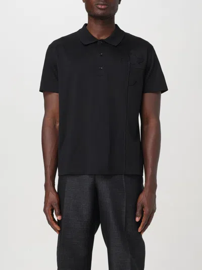 VALENTINO POLO SHIRT VALENTINO MEN COLOR BLACK,F42829002