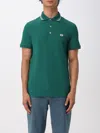 Valentino Polo Jersey Regular Embroidered Dreamatic In Green