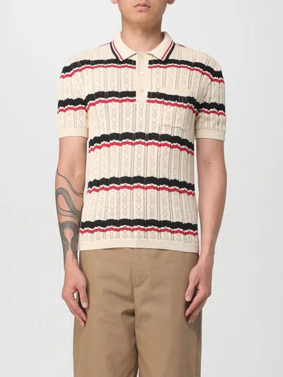 Valentino Polo Shirt Vlogo Signature In Multi