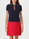 Valentino Polo Shirt Cotton Embroidered Detail In Black