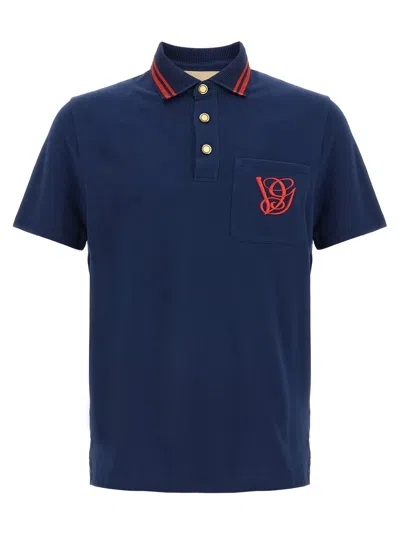 VALENTINO POLO VALENTINO GARAVANI EMBROIDERY VG