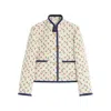 Valentino Jacquard Jacket With Button Detailing And Front Pockets
