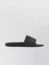 Valentino Garavani Black Sandals With Vlogo Detail On The Front In Tech Fabric Man