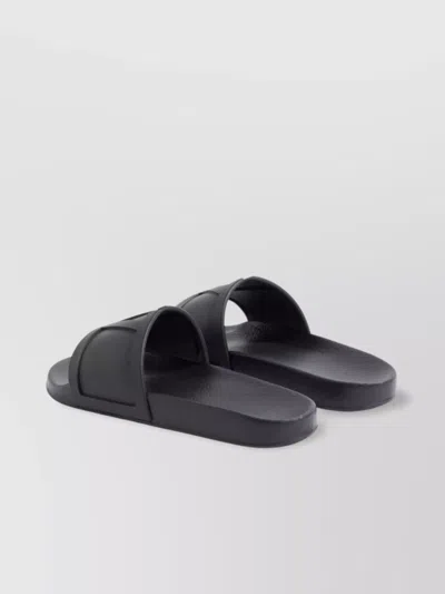 Valentino Garavani Pool Slide Sandals With Flat Rubber Sole