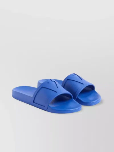 Valentino Garavani Pool Slides With Flat Rubber Sole