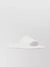 Valentino Pool Slides With Flat Rubber Sole