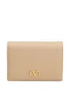 Valentino Portafoglio Continental Vlogo Signature. In Neutral
